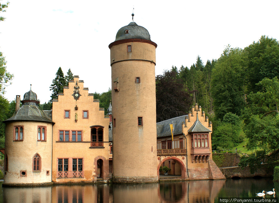 Сказка замка Меспельбрунн. Земля Бавария, Германия