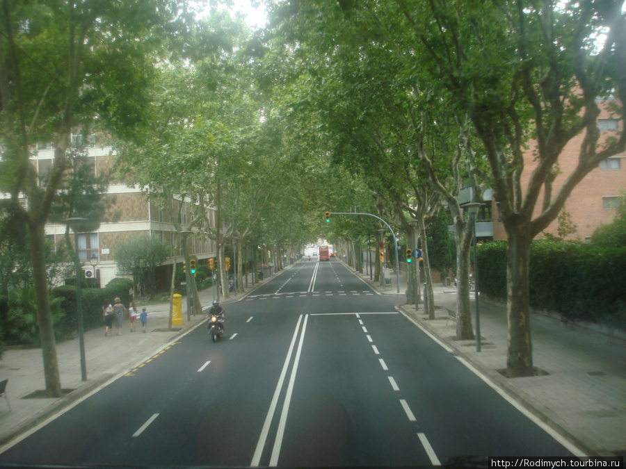 По Барселоне - пешком и на автобусе Барселона, Испания