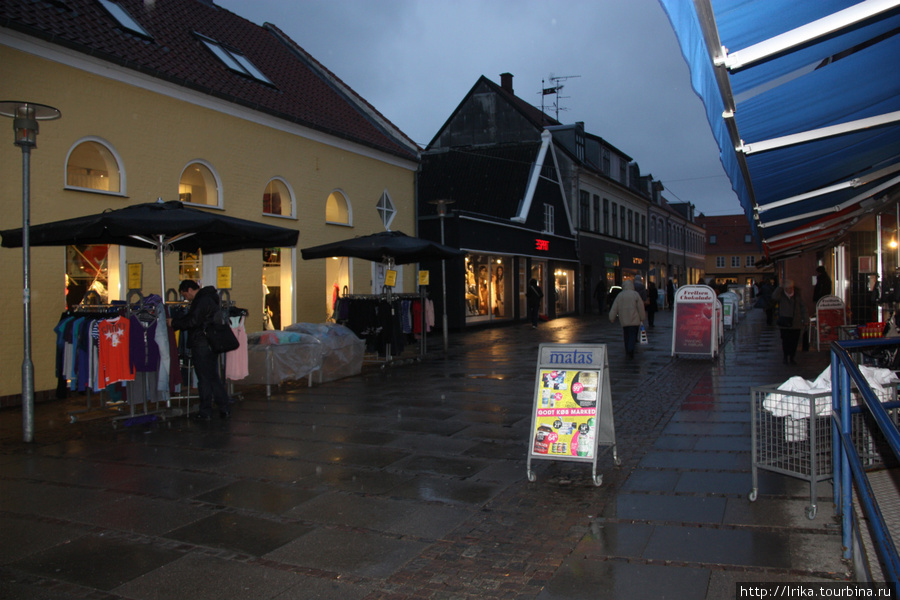 Дождливый вечер в Кёге Кёге, Дания