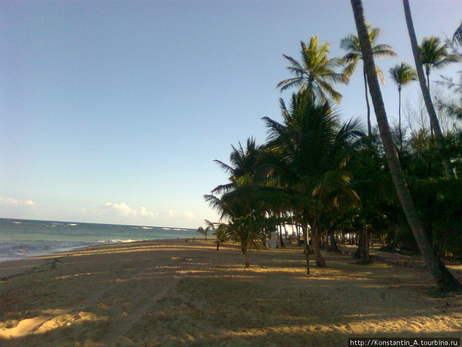 Пляжи в  Las Terrenas Лас-Терренас, Доминиканская Республика