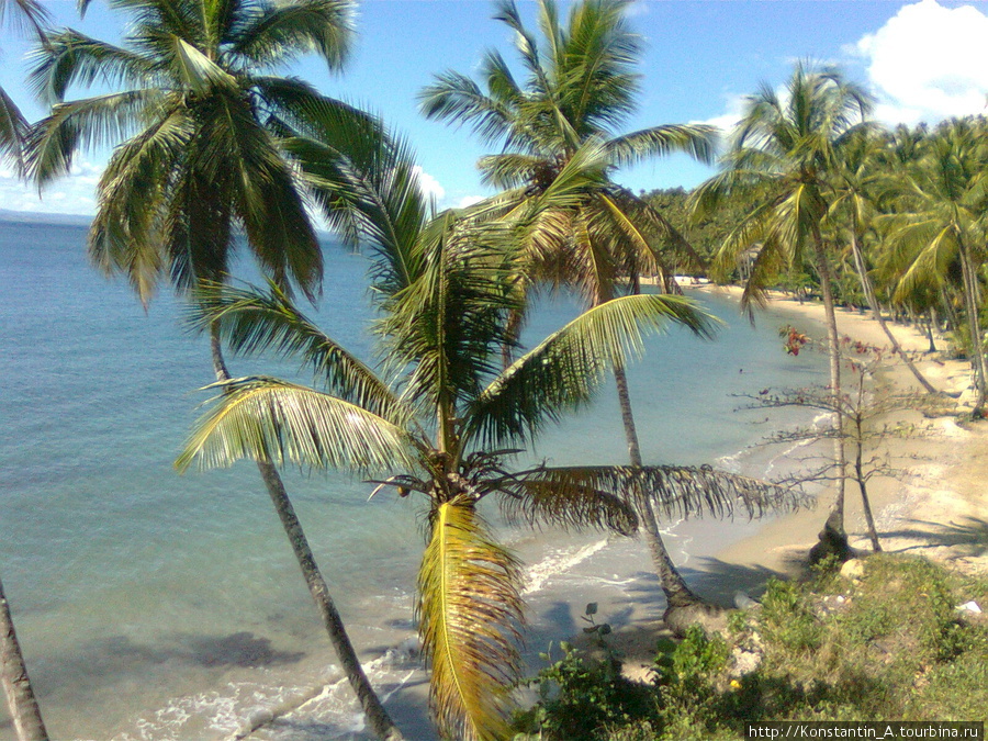 Пляжи в  Las Terrenas Лас-Терренас, Доминиканская Республика