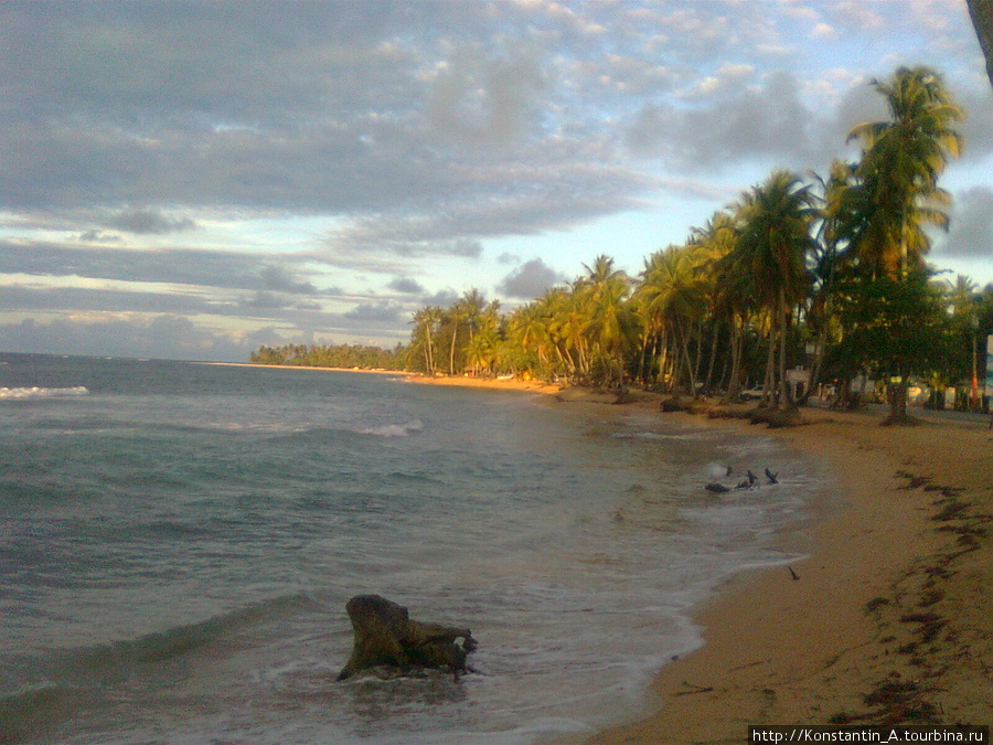 Пляжи в  Las Terrenas Лас-Терренас, Доминиканская Республика