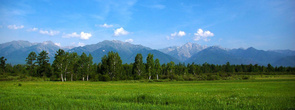 Баргузинская долина и Баргузинский хребет