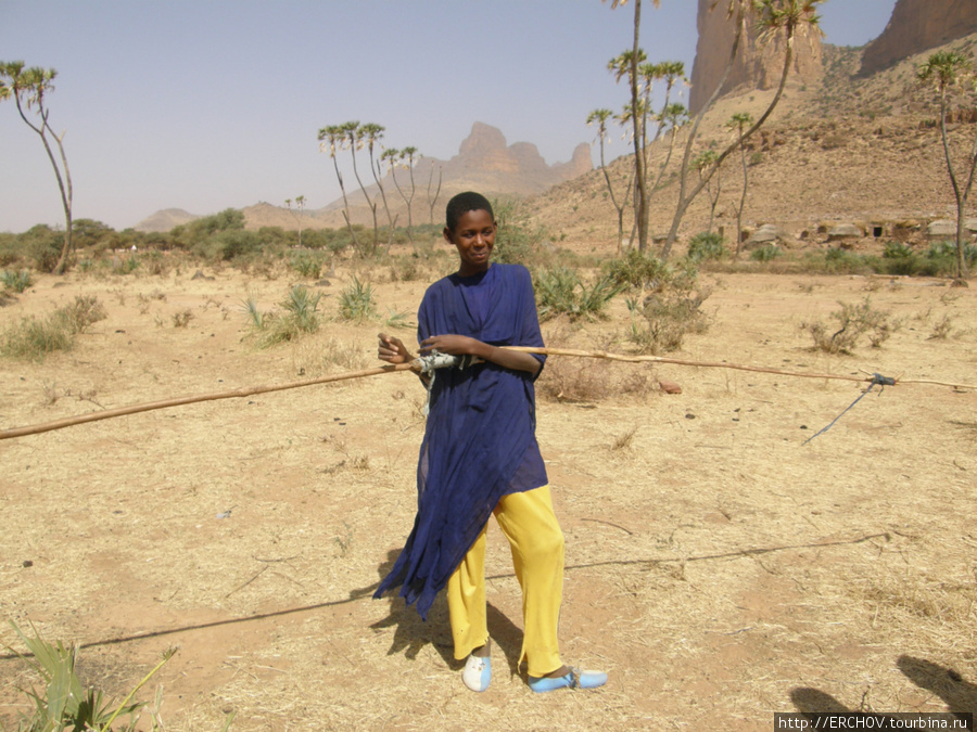 Остановки в деревнях народности фульбе. Область Тимбукту, Мали