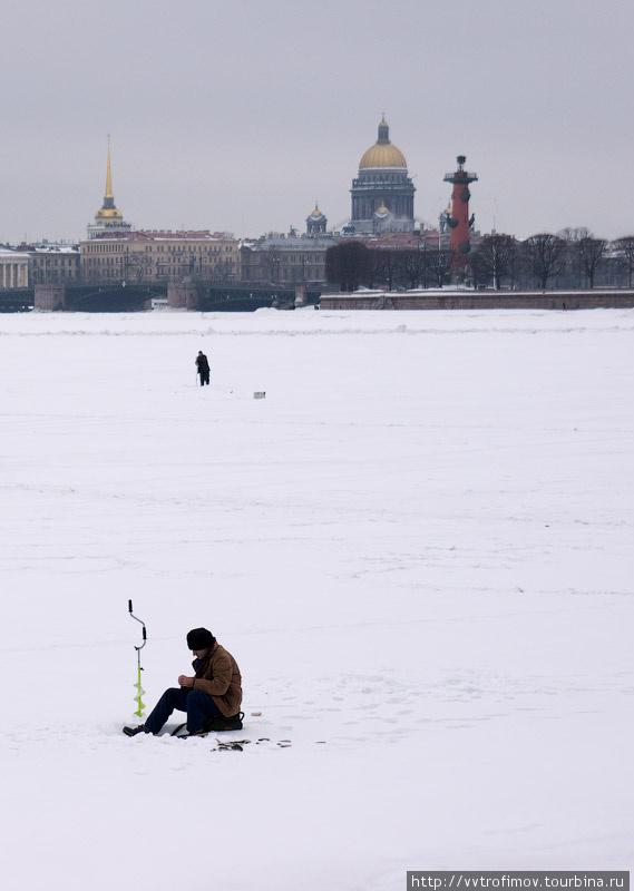 Рыбаки. Санкт-Петербург, Россия
