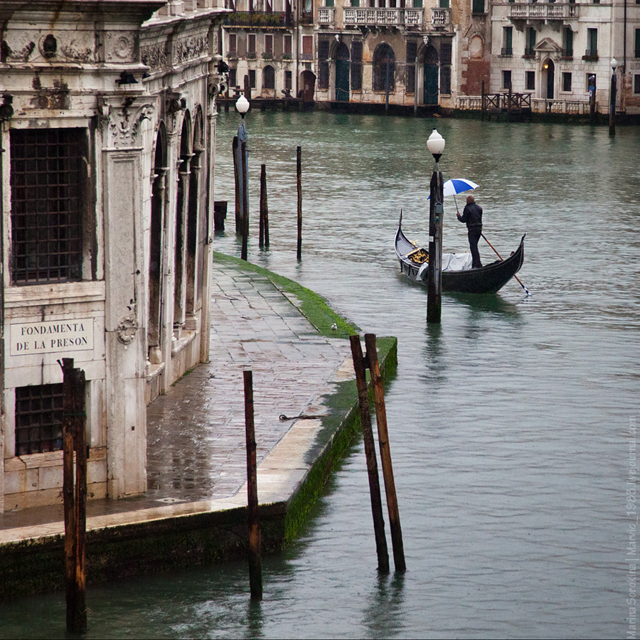 Дождливая Венеция Венеция, Италия