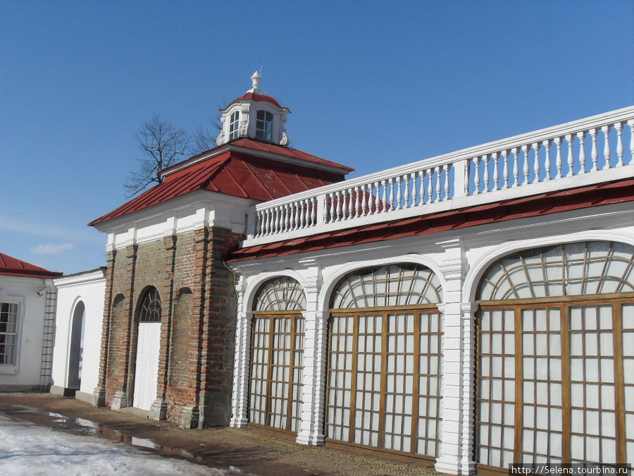 Петергоф. Нижний парк зимой. Петергоф, Россия