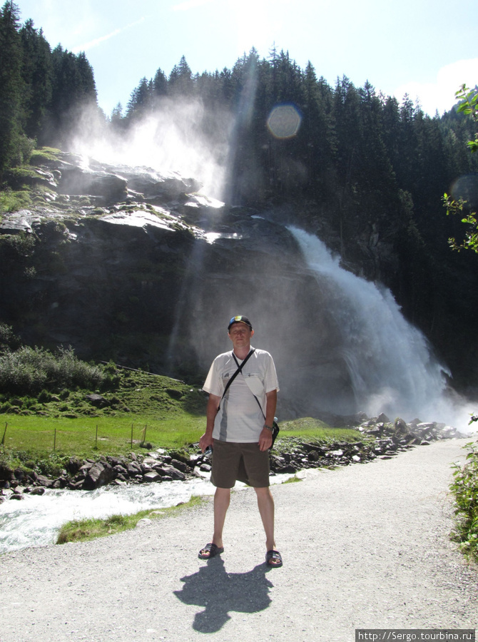 Кримльский водопад Кримль, Австрия
