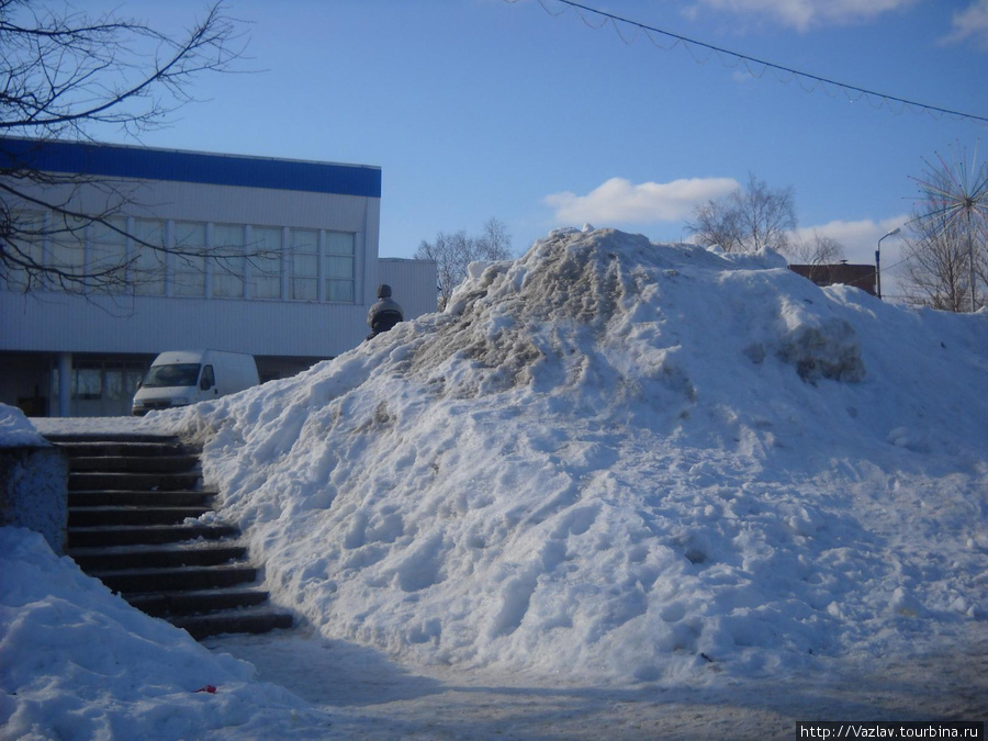 Зима на дворе Шлиссельбург, Россия