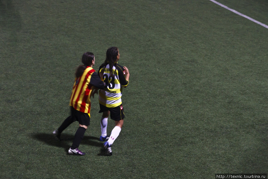 Футбольный матч женских сборных Трабзона и Аданы Трабзон, Турция