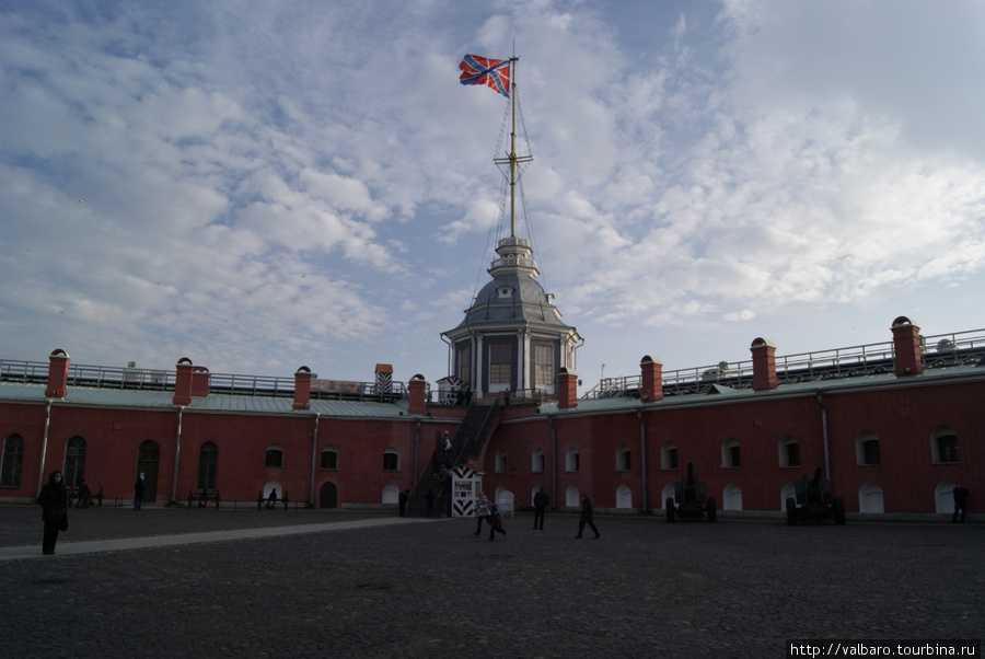 Осень 2010 в Петропавловской крепости Санкт-Петербург, Россия