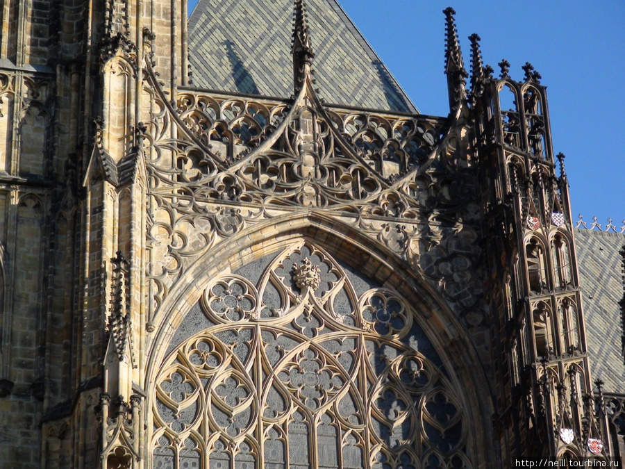 Готическое кружево декора. Прага, Чехия