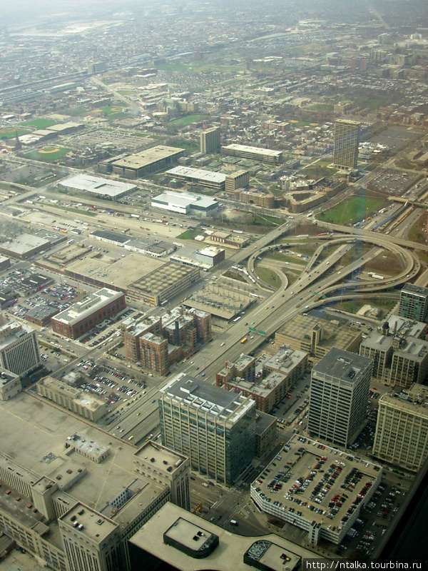 Вид на Чикаго со 103го этажа :) Чикаго, CША
