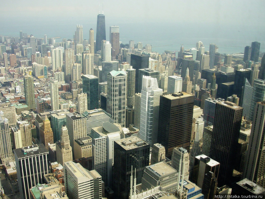 Вид на Чикаго со 103го этажа :)