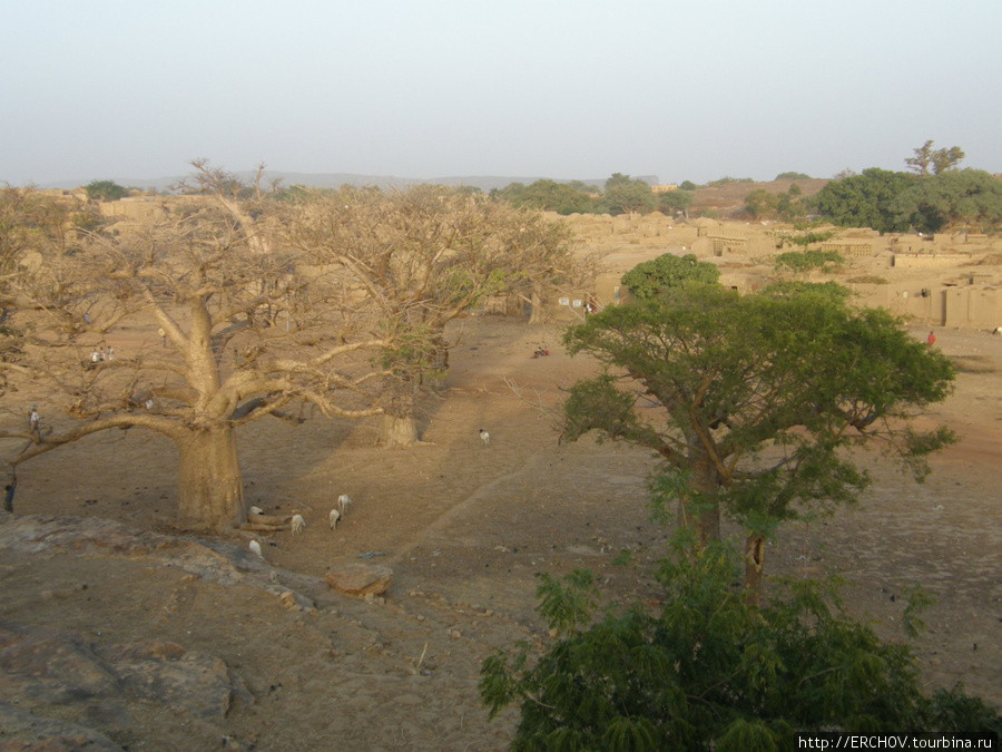 Посёлок Санга. Область Мопти, Мали