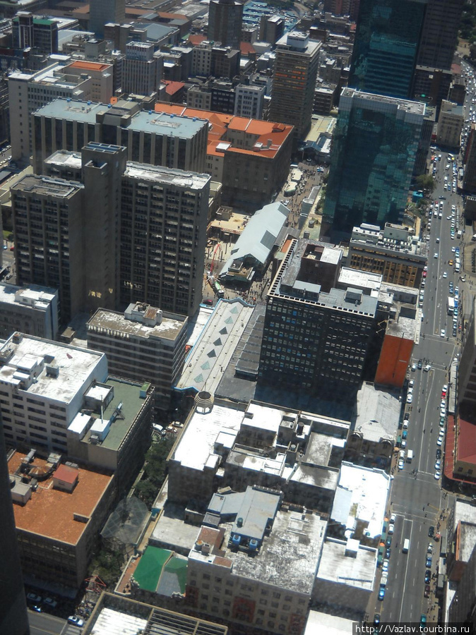 Над крышами Йоханнесбург, ЮАР