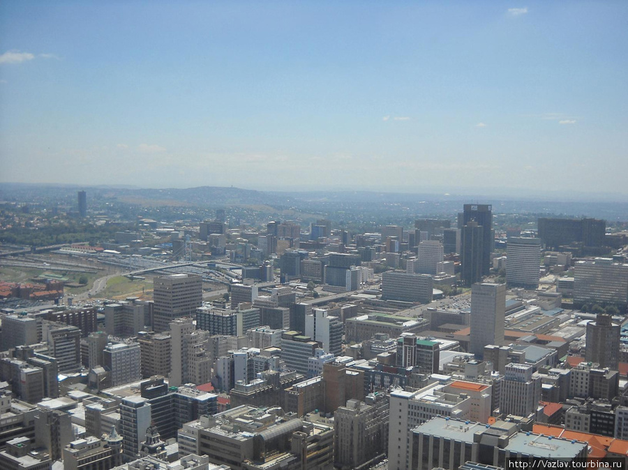 Взгляд вдаль Йоханнесбург, ЮАР