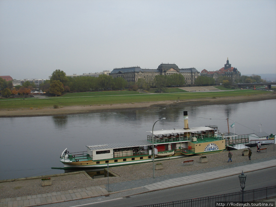 Осенний старый Дрезден Дрезден, Германия