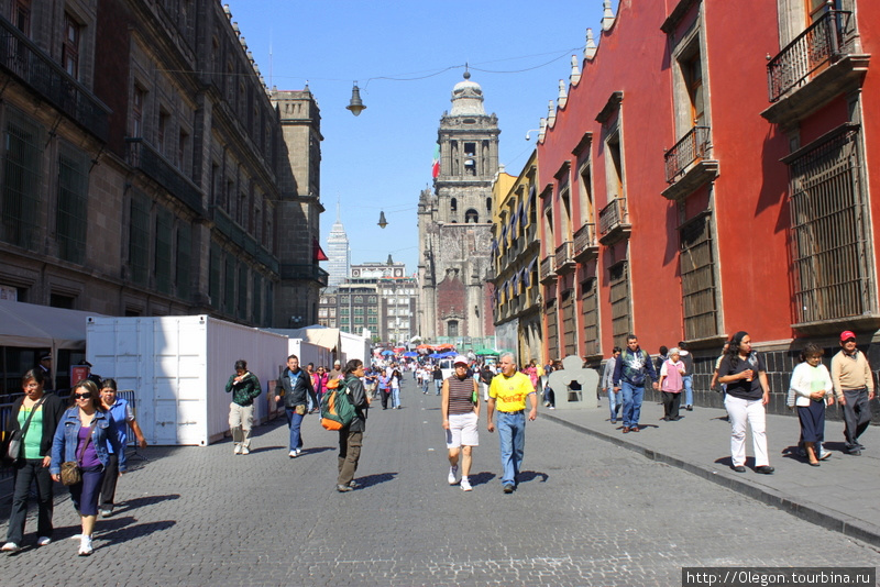 Колониальный след Мехико, Мексика