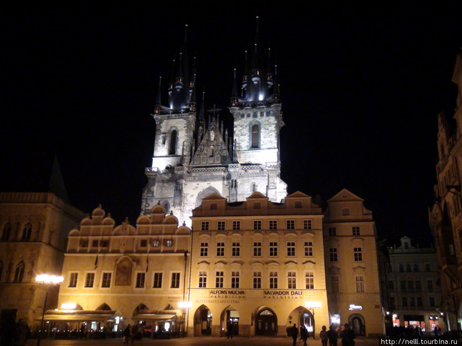 Тынский собор. Прага, Чехия