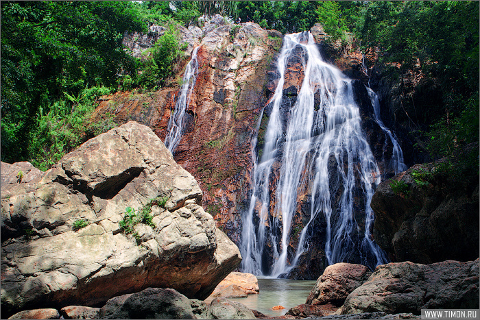 Водопад Намуанг 1 и 2 / Na Muang Falls 1 & 2