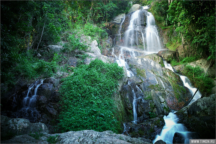 Водопад Намуанг 1 и 2 Остров Самуи, Таиланд