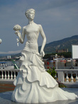 Скульптура Белая невеста.