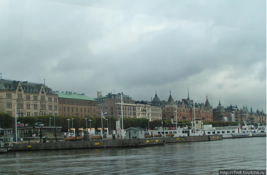 Фешенебельнейшая набережная Стокгольма Стокгольм, Швеция