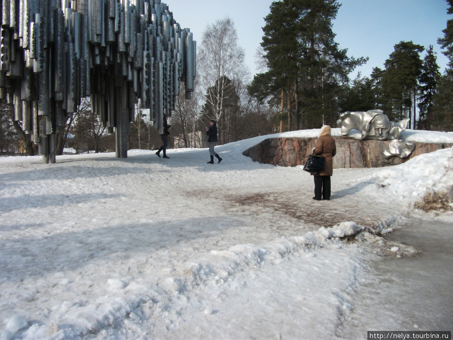 Памятник композитору Сибилиусу Хельсинки, Финляндия