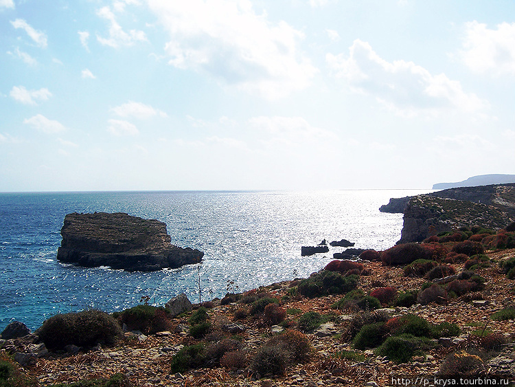 Прогулка по острову Комино Остров Комино, Мальта