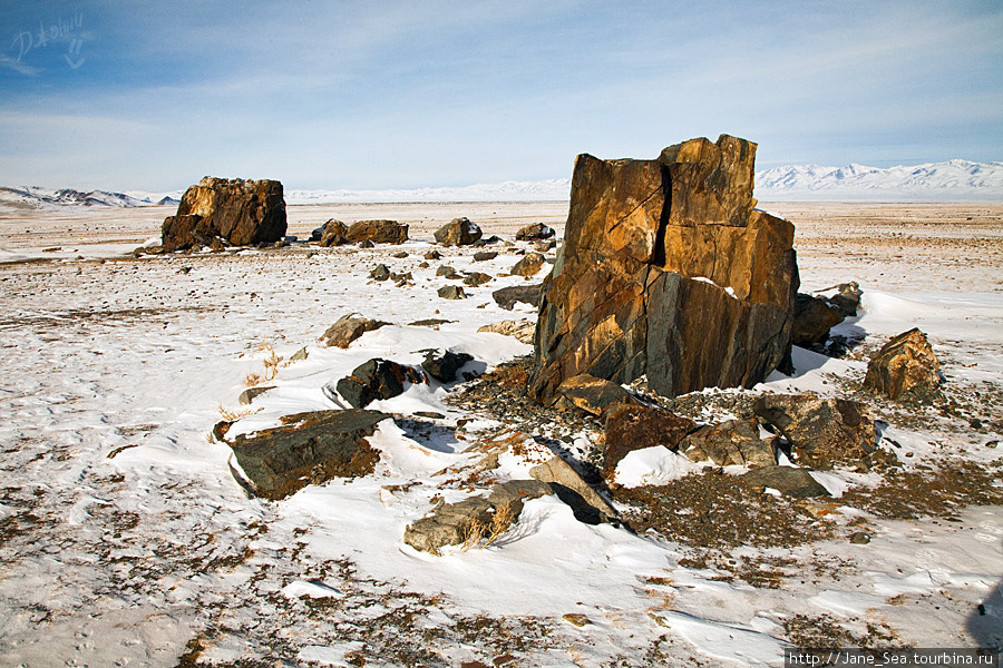 Монгольские степи Алтая Кош-Агач, Россия