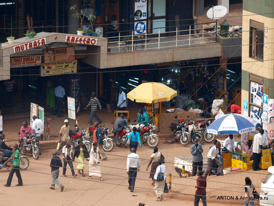 Жуть в центре Африки - часть 1. Мегаполис Кампала, Уганда