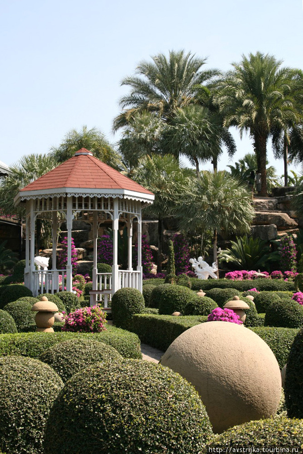 Версаль в миниатюре по-тайски или прогулка по парку Нонг Нуч Паттайя, Таиланд