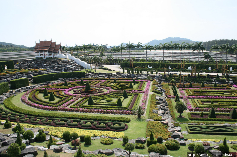 Версаль в миниатюре по-тайски или прогулка по парку Нонг Нуч Паттайя, Таиланд