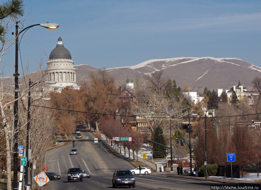 N State Street — северная государственная улица. Солт-Лэйк-Сити, CША