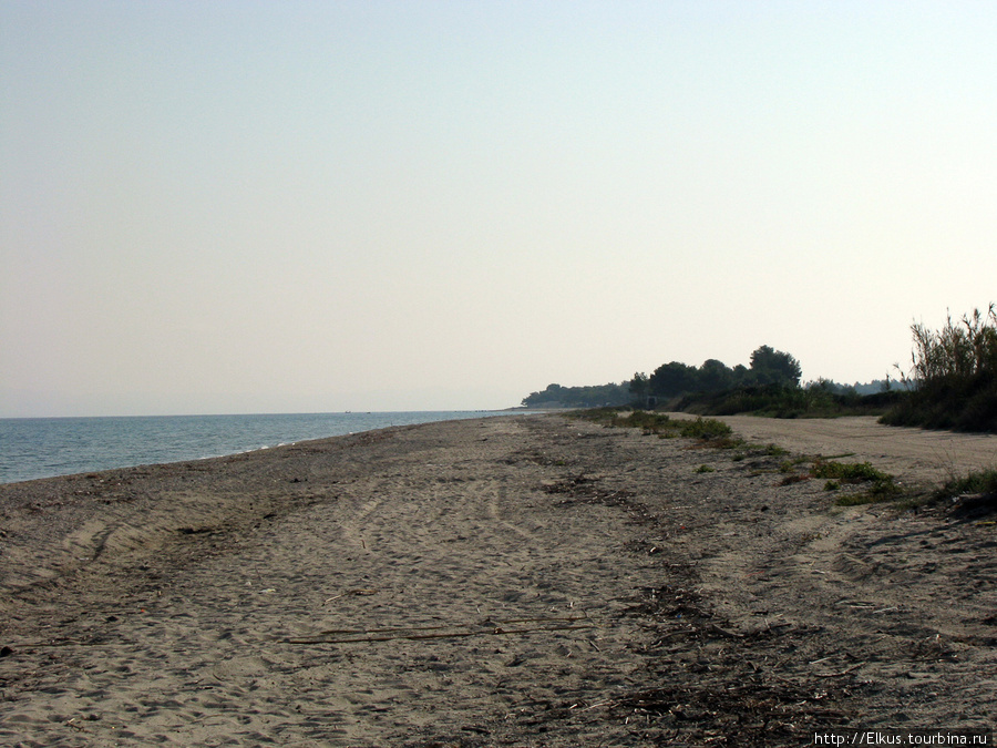 Пляжи между Певкохори и Ханиоти. Певкохори, Греция