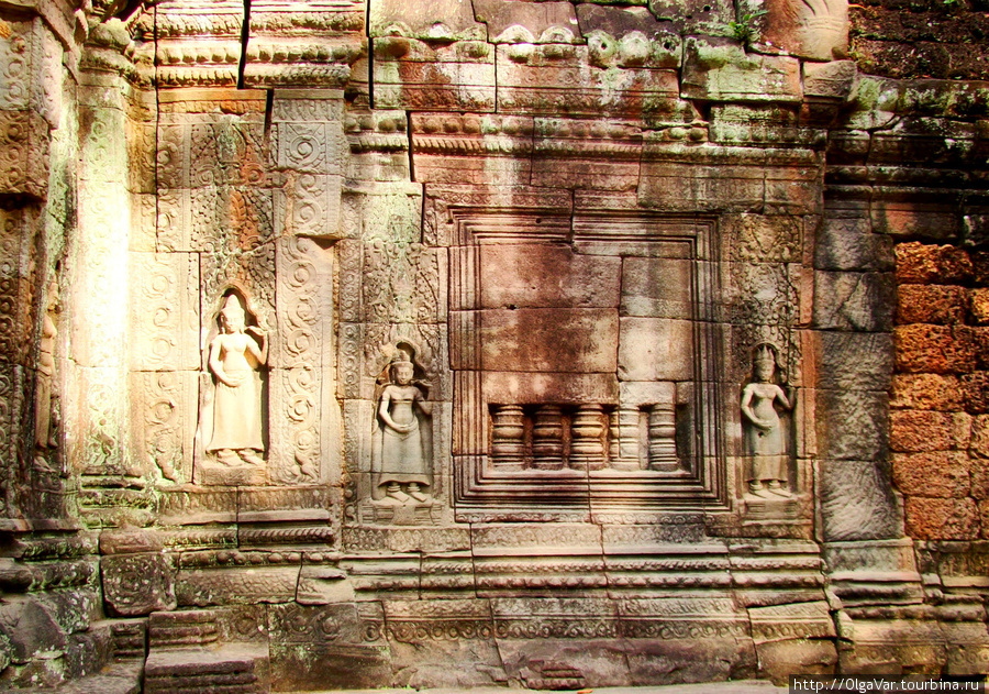 Большая изюминка маленького храма Ангкор (столица государства кхмеров), Камбоджа
