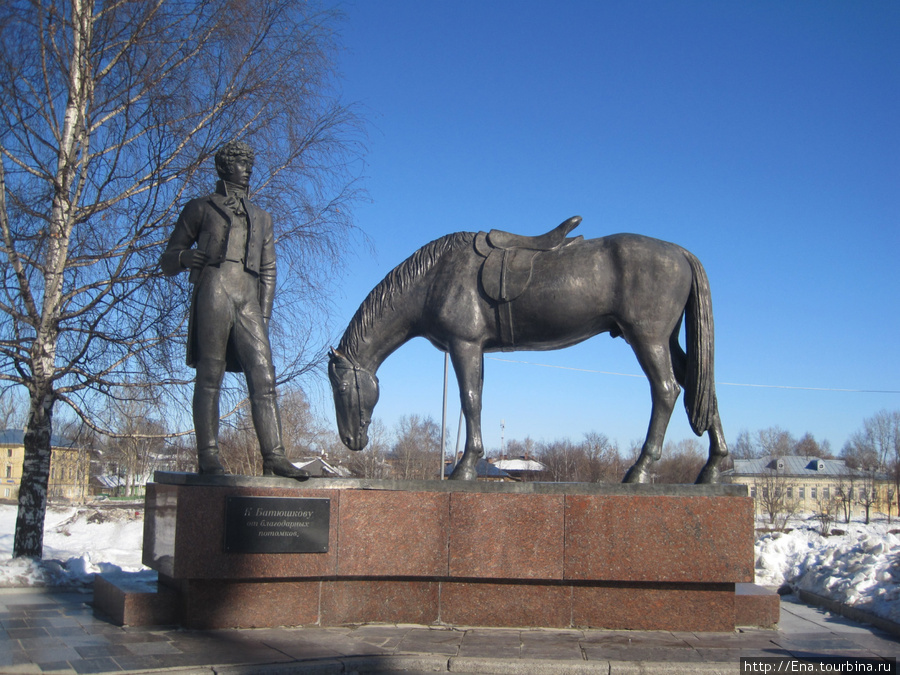 Памятник Н.К. Батюшкову