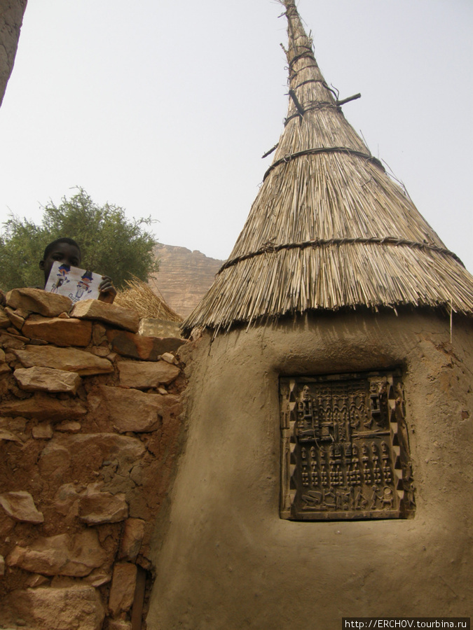 Деревня Пирели Область Мопти, Мали
