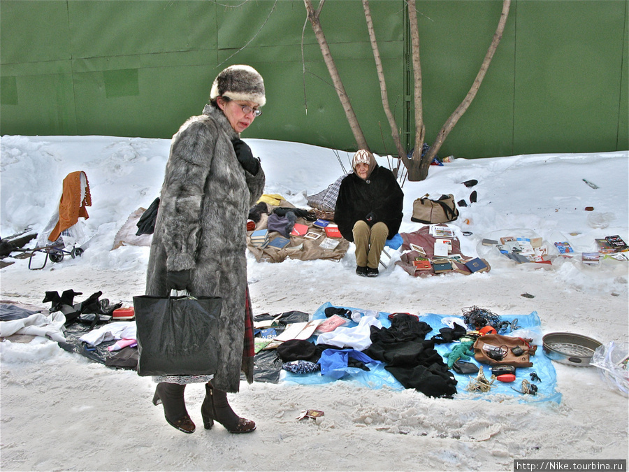 Блошиный рынок в Москве Москва, Россия