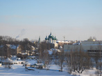 Февраль-2011. Парк 1000-летия Ярославля. Панорама города с Толбухинского моста