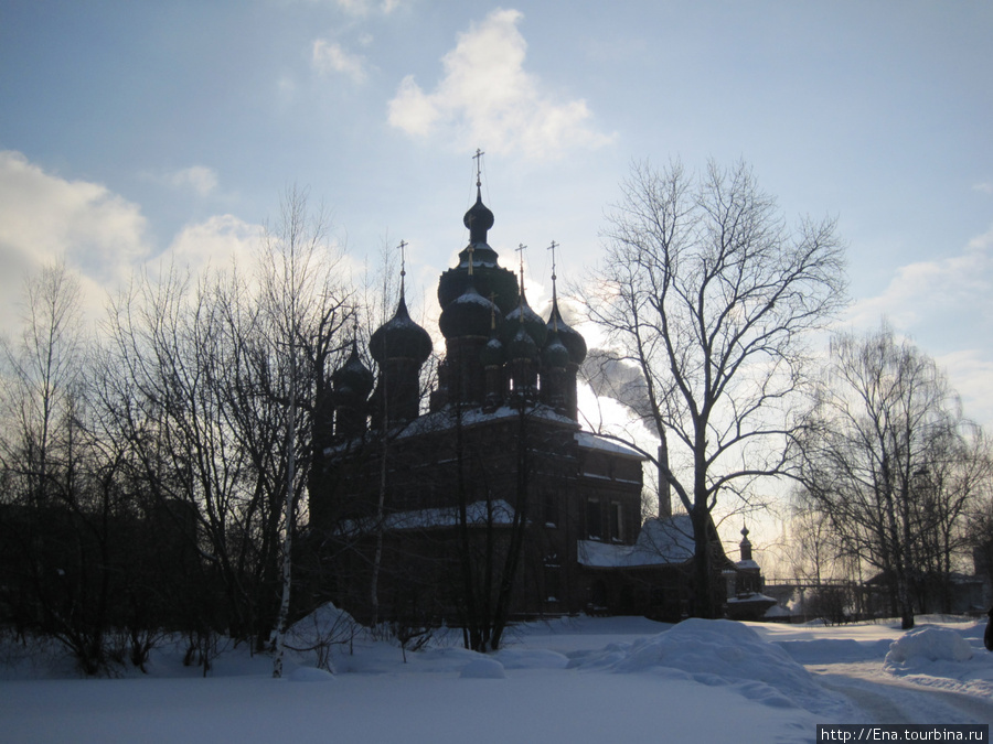 Февраль-2011. Парк 1000-летия Ярославля. Церковь Иоанна Предтечи в Толчковой слободе Ярославль, Россия