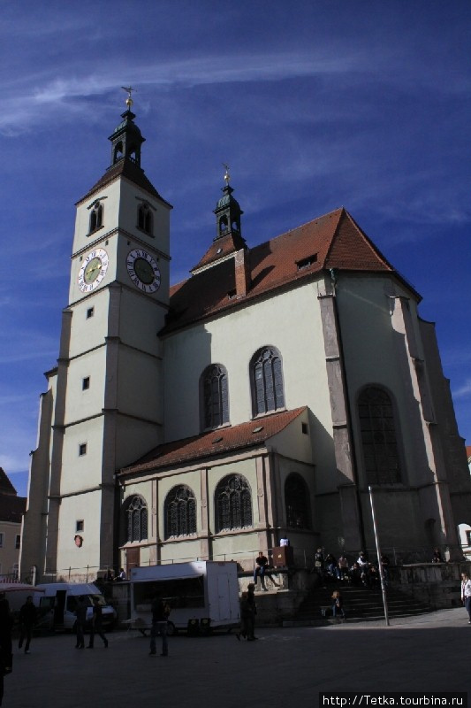 Новоприходсткая церковь (Neupfarrkirche) Регенсбург, Германия