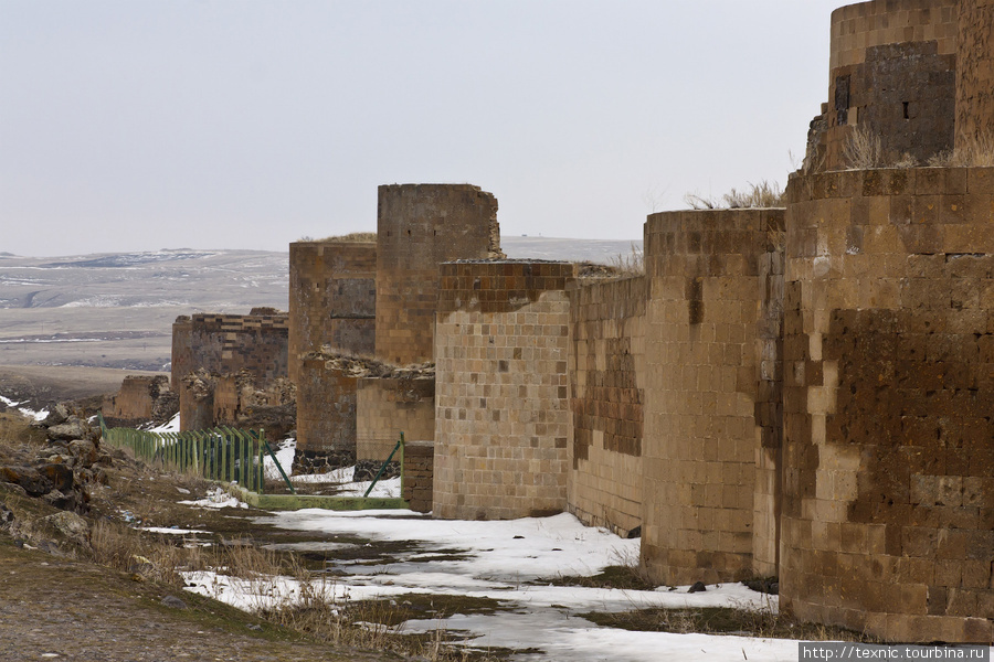 Руины некогда процветавшего города Ани
