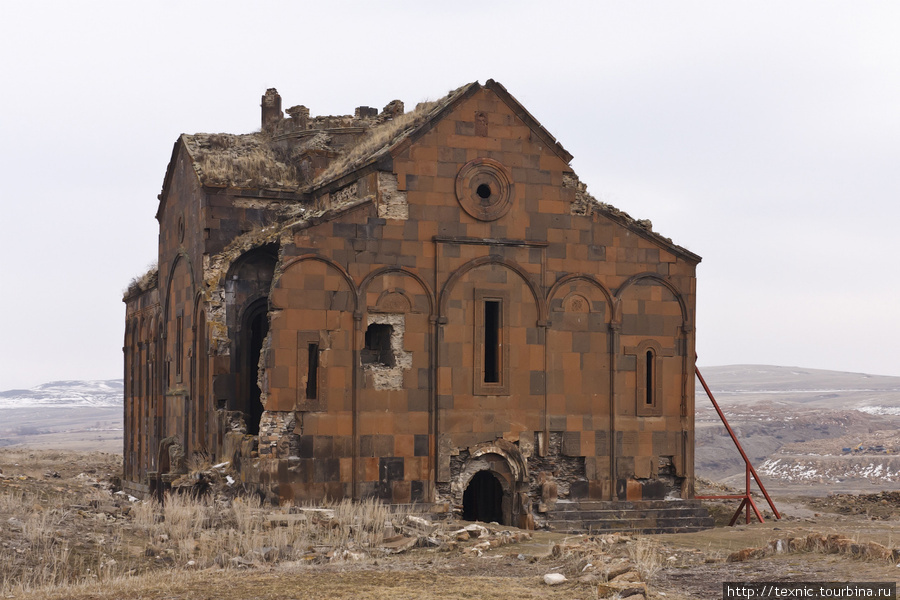 Руины некогда процветавшего города Ани Восточная Анатолия, Турция