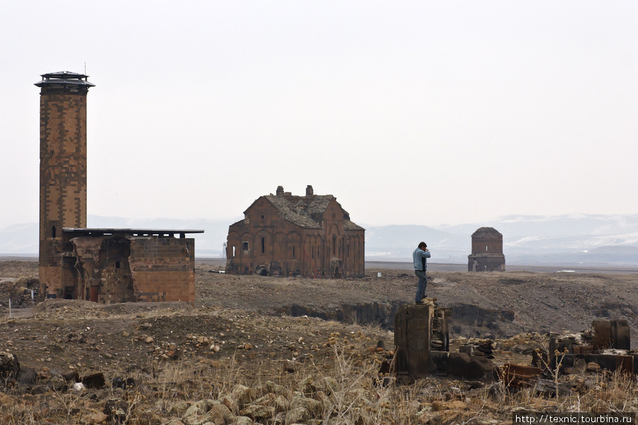 Руины некогда процветавшего города Ани Восточная Анатолия, Турция