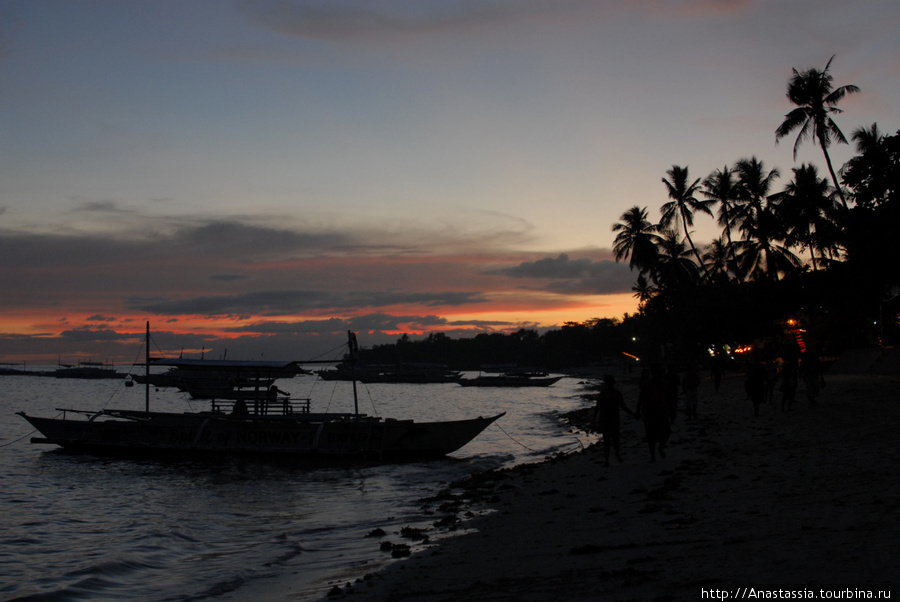 Пляж Алона Остров Панглао, Филиппины
