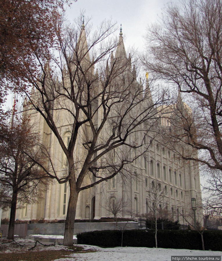 Salt Lake Temple, или поосторожнее надо с мормонами. Солт-Лэйк-Сити, CША