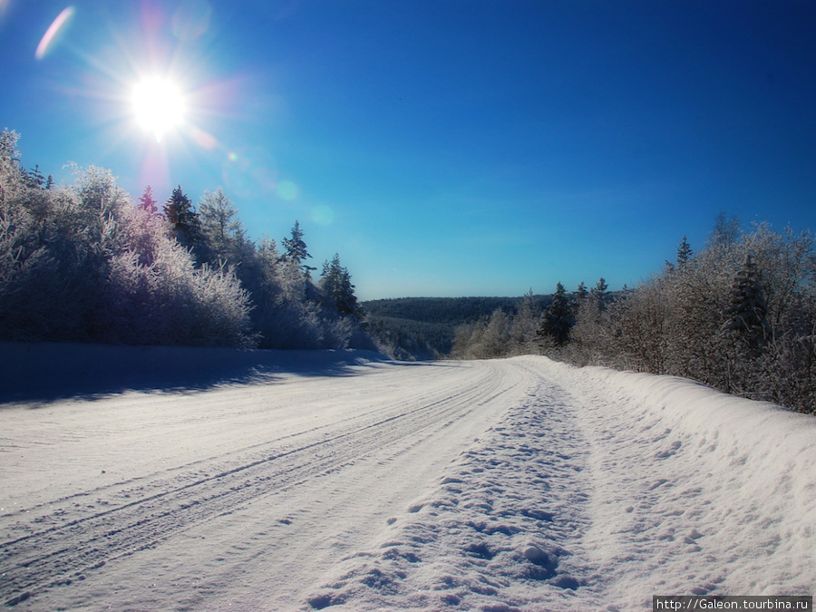 Зимняя дорога Бурятия, Россия