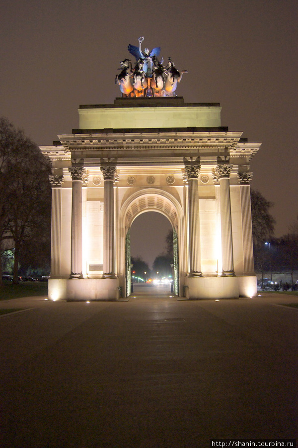Триумфальная арка в Лондоне Лондон, Великобритания